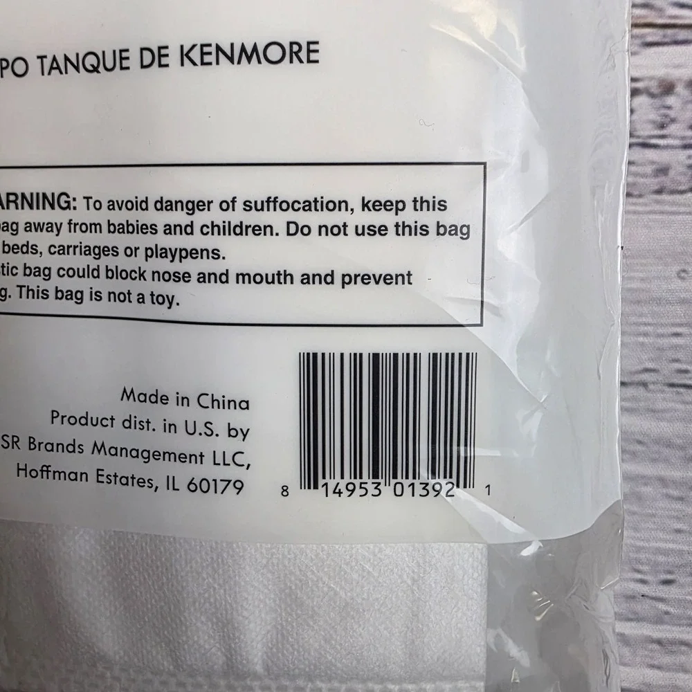 4 Kenmore Sears Type Q/C HEPA‎ Vacuum Bags Style 20 53292, replaces 50557, 50558